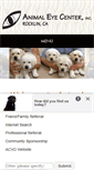 Mobile Screenshot of animaleyecenterrocklin.com